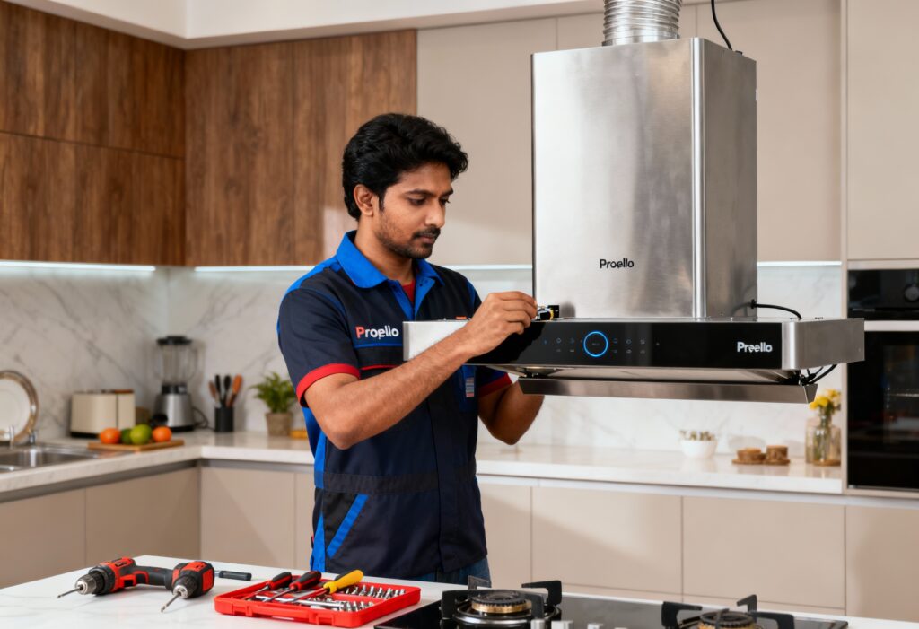 Propello Kitchen Chimney Service in Kolkata