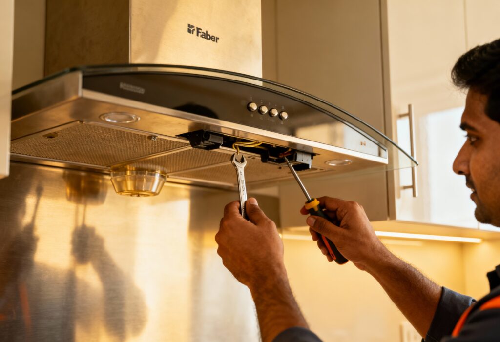 Faber Chimney Repair Service in Kolkata